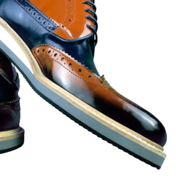 Business Casual Brown Leather Dress Shoes for Men main image 6